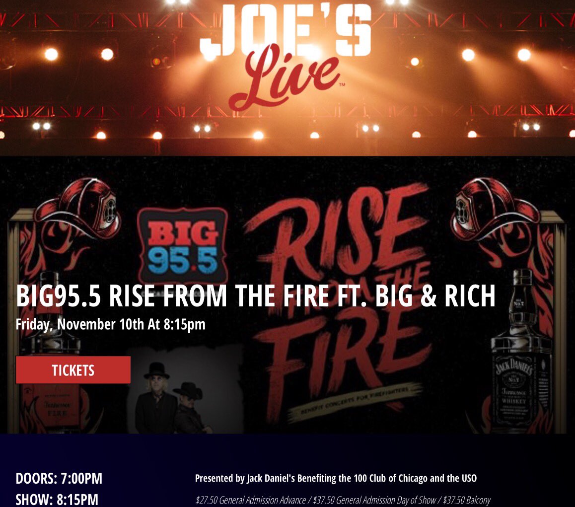 A Great Event Tonight at Joes in Rosemont Benefiting The USO and The 100 Club of Chicago...