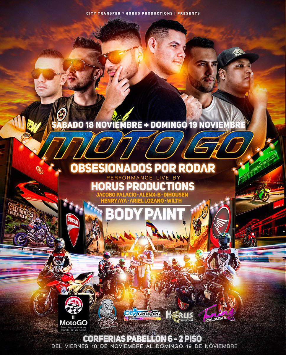 perea_tatan's tweet photo. Los esperamos @Horusproductio1  en #corferias #MotoGO https://t.co/H56s3x4UYK