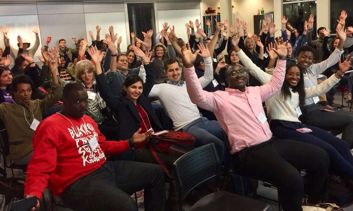 smartpowerhouse's tweet photo. Yeah!!! Another Triad Startup Weekend kicks off!! Love the density and diversity and energy!!! #swtriad @TriadStartup @FlywheelCowork @cdiWSNC @wfiq @fifth_letter @venturecafews @llano_media @NewVenturesNC @jeffSanGeorge @exitevent #triadstartup https://t.co/6f0lvLDcLk
