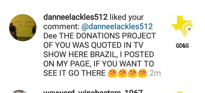 GifsDeeAndGen's tweet photo. There's nothing better than you being noticed by who you love!
Thank you @realGpad and @DanneelHarris for attention! 😍😍
                                     
                    ❤️❤️❤️❤️❤️❤️❤️❤️
Sem dúvidas esse momento vai ficar para sempre em meu coração ❤️ https://t.co/UB9I6n3SuR