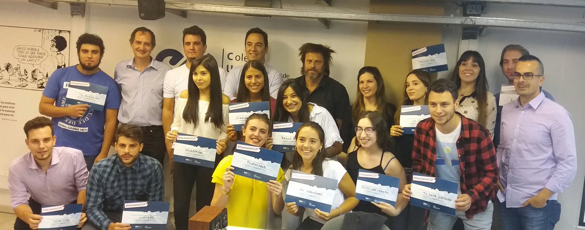 maijuju's tweet photo. Gracias @lucianonicora @scusmai Pao Ferreyra @fundacionEmasE Fernando Frías Jose Rodriguez Ponce #agenciaCba Innovar y emprender!!#hackatoncup @cupeduar https://t.co/adM9IKFikF