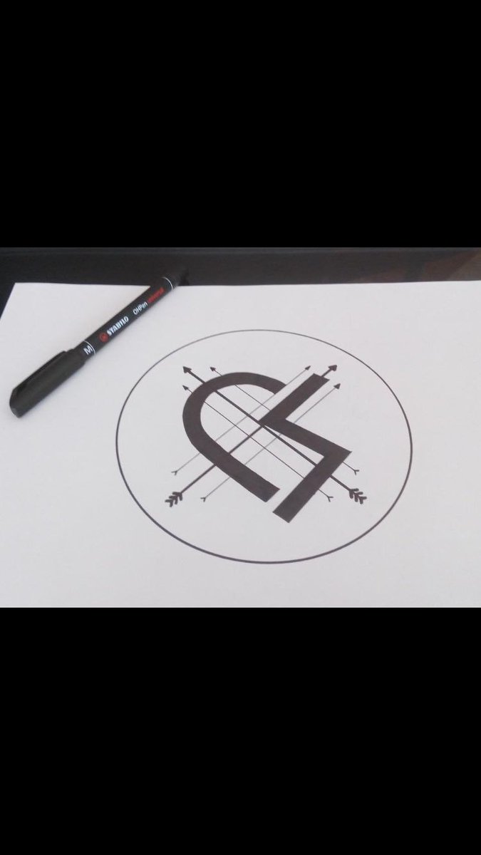 Call_Security's tweet photo. The CS with arrows was based off a sketch by a fan account, @CallSecuritySPN https://t.co/u1uLS9RlzK