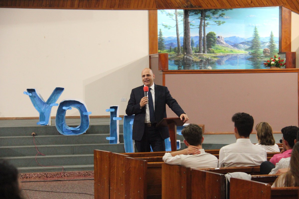 "Dios tiene un plan para tí, que tu ni siquiera imaginas." @Pr_ElbertKuhn #CultodelISAM