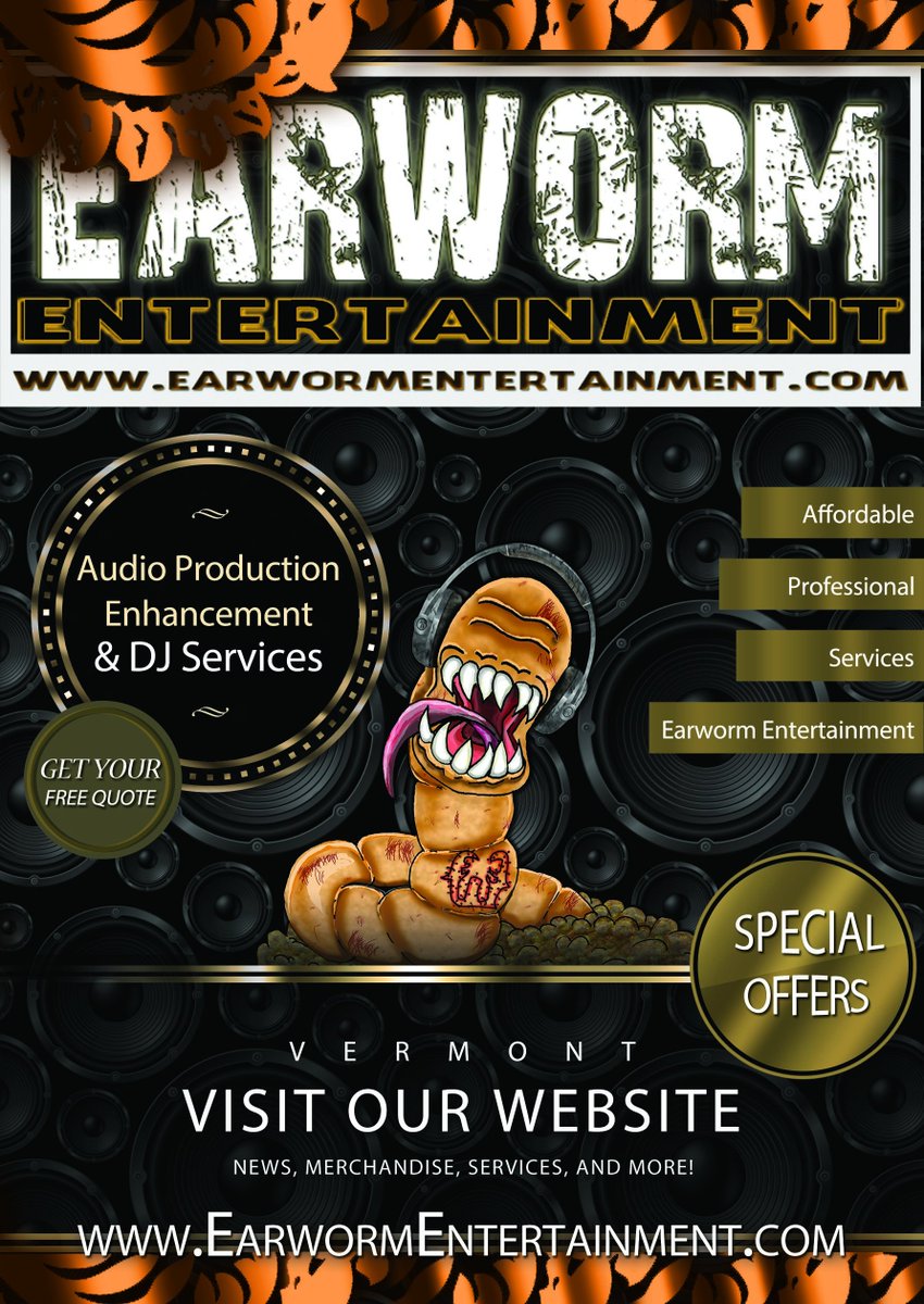 EarwormEnt's tweet photo. Visit our website and browse our available services
--- https://t.co/yMqa95CZNi  --- @EarwormEnt #EwEaC #EarwormInfection #ProfessionalServices #Music #AudioServices #ScreenPrinting #ProductionServices #EnhancementServices https://t.co/JxYUhcVYwh