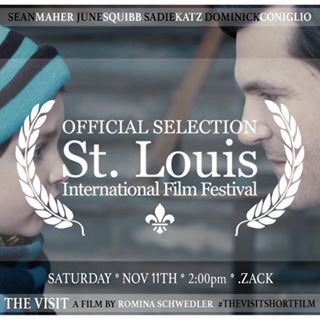 RominaSchwedler's tweet photo. Hey #stlouis #stlouismo #fireflyfans 😃 #seanmaher will be joining us at @STLFilmFest #thevisitshortfilm screening & Q&A Sat 11/11 2pm! 🎬@ZACKonLocust #SLIFF #SLIFF2017 tkts here: https://t.co/KX3CyK9oPp https://t.co/3jqg32sKE2