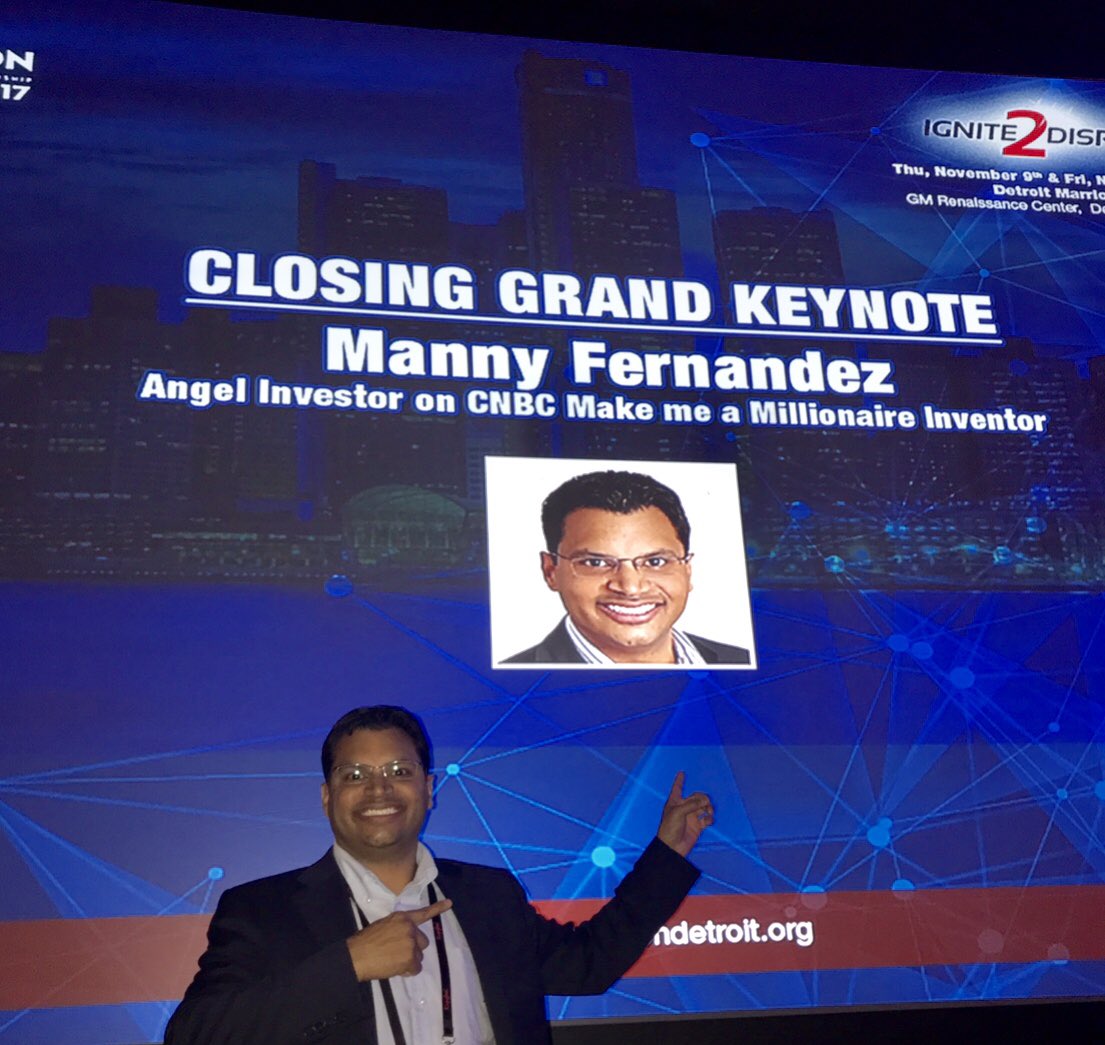 What an honor! Thank you #TiEDetroit