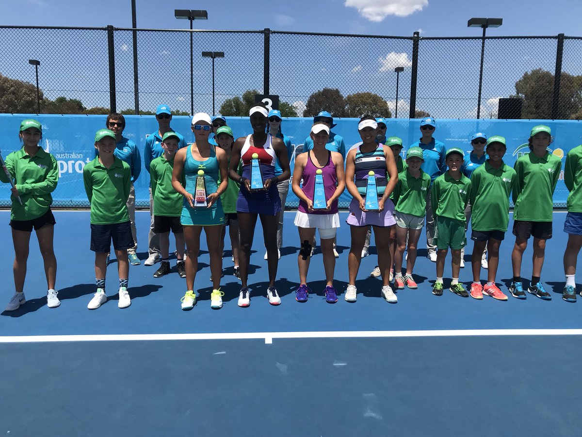 bgotennis's tweet photo. Zoe Hives and Alison Bai off to @AustralianOpen 2018 with a #wildcard into the women’s doubles. Winners @bgotennis #protour @TennisAustralia https://t.co/2mTloDXQJn