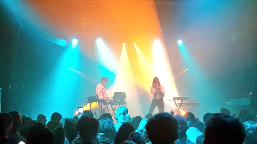 Skerangueven's tweet photo. Belle soirée #electro @DernierCri_Fest a Victoire2 ac Agar Agar &amp; Folamour &amp; Chic Type #musique #electro #MontpellierDestinationCulture @Saurel_P https://t.co/i4yuyw4R4G