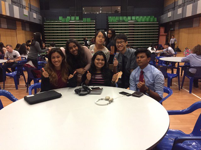 We are ecstatic to meet the KS3 leaders today! Cannot wait to start planning! #GISlearning #studentleaderconference2017