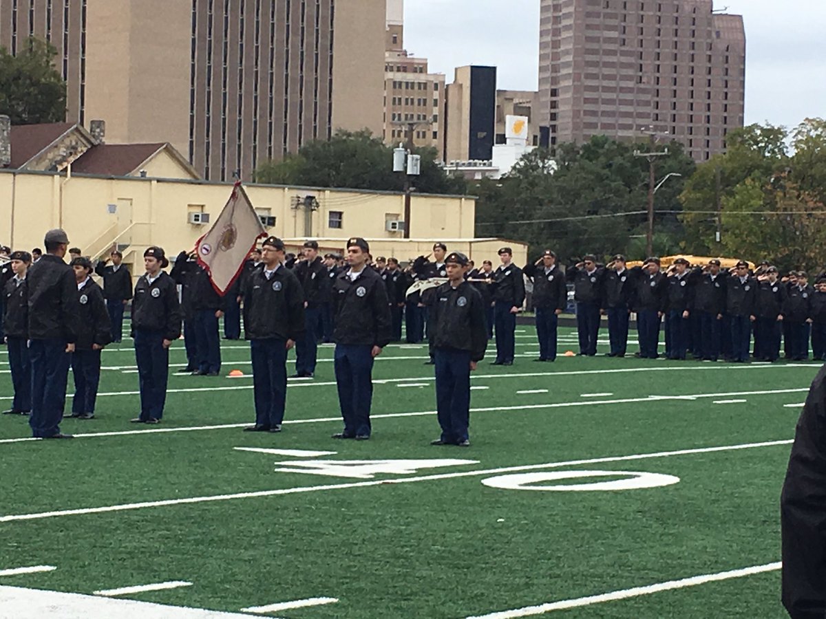 B.E.A.T. LLC's Donald DeMark attending the Central Catholic's Veteran's Day ceremony.