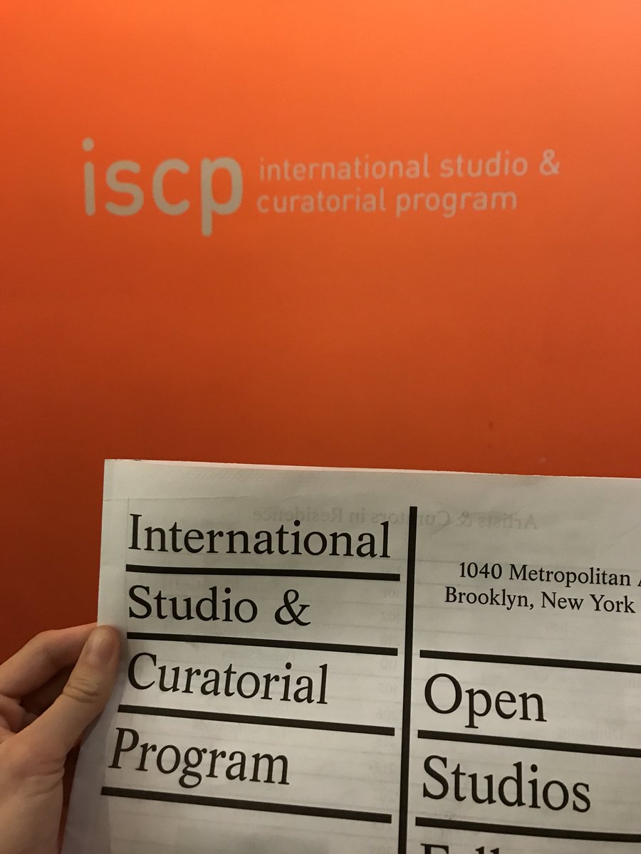 DenmarkinNY's tweet photo. #DenmarkInNY visits @ISCP_NYC for Open Studios Fall, currently hosting three Danish residents: Pia Rönicke, Christian Falsnæs & Elisabeth Molin. Open hours: Saturday, Nov 11, 1-8pm #iscpopenstudios https://t.co/FsAZmUcYUR