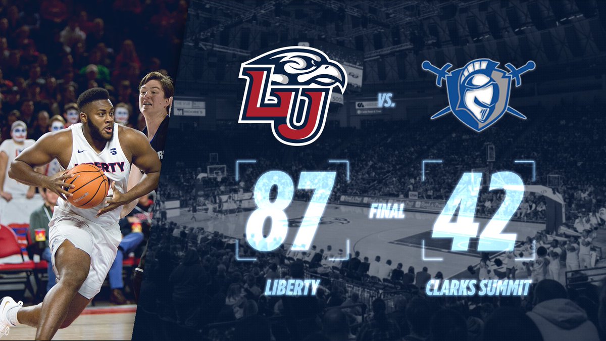 LibertyFlames's tweet photo. .@LibertyMBB starting off the season on fire 🔥 Four Flames scoring in double figures!
#GoFlames https://t.co/JOjdW0eeCJ