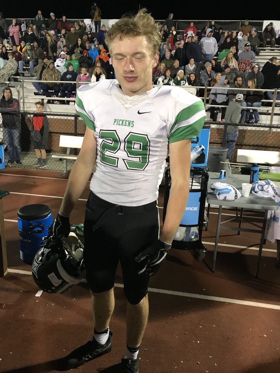 PickensFootball's tweet photo. Fumble recovery and touchdown made by Hunter Herman!! 7-42🏈10:18 left in 3rd quarter!! #attack12 #attack39 #attack56 https://t.co/DXanVll078