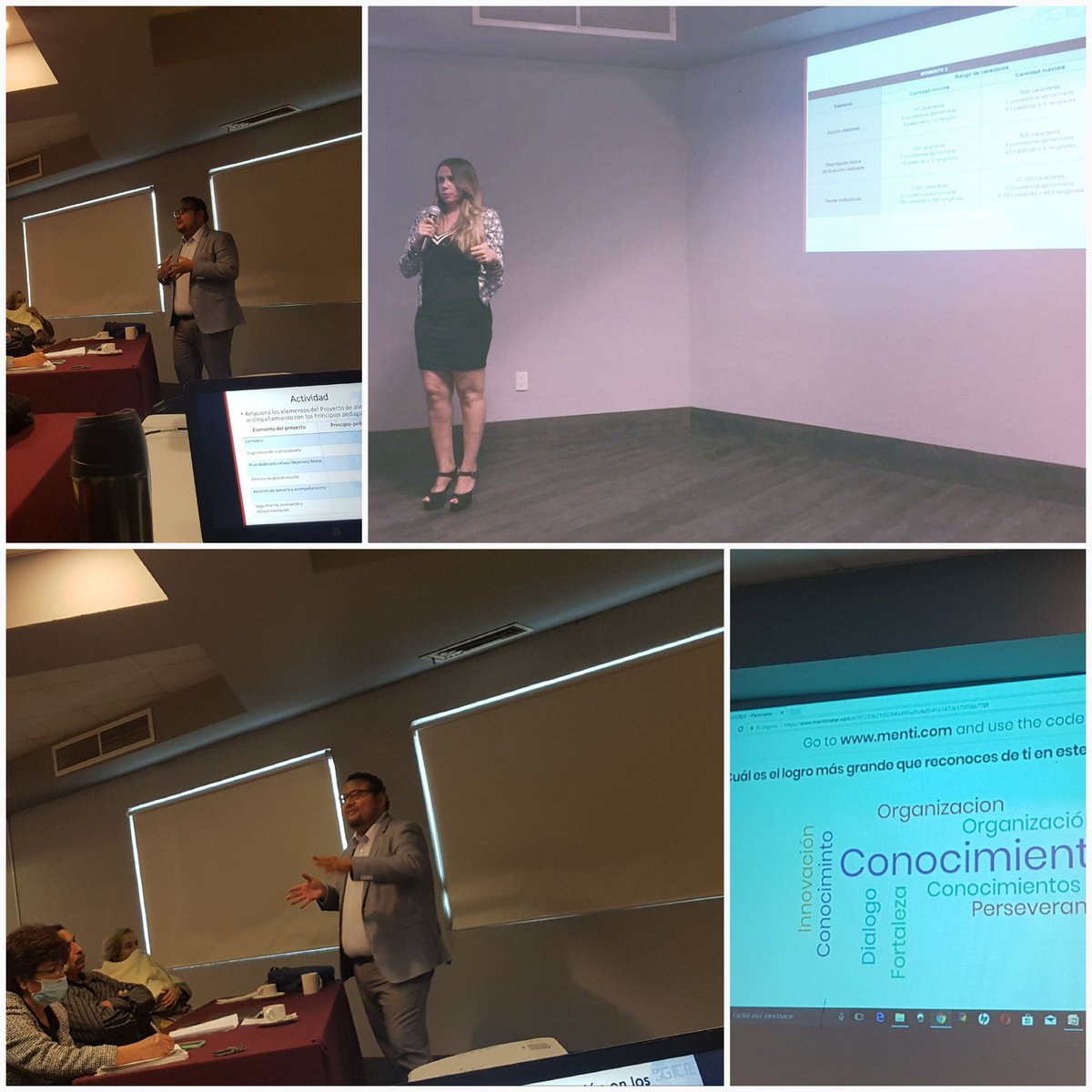 karhly79's tweet photo. Tercera sesión a supervisores y jefes de sector. La reflexión de la pråctica  que se resume en proyecto de asesoría y acompañamiento. La responsabilidad es compartida es tarea de todos contribuir en la mejora de la educación https://t.co/CATZu7DhpJ