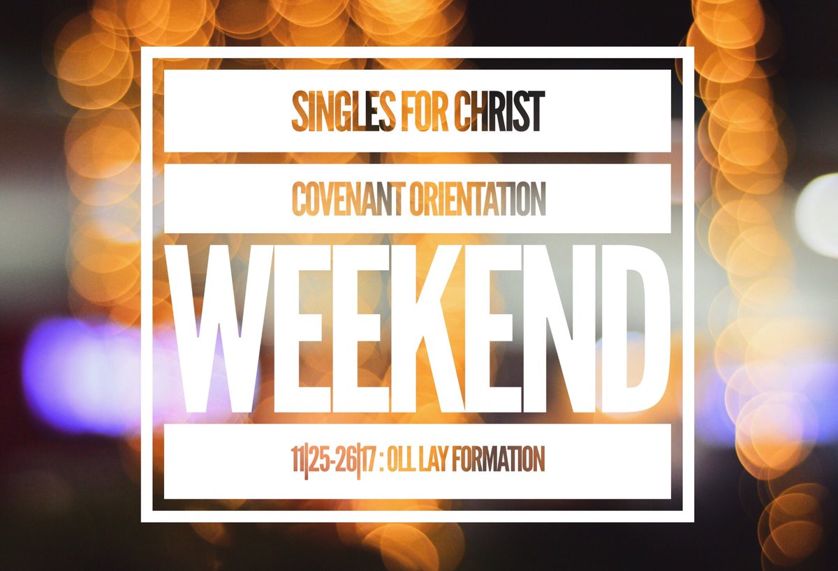 sfcsargen's tweet photo. Ready to work now on your SFC FORMATION TRACK checklist?

😇 SFC Covenant Orientation Weekend
📅 November 25-26, 2017 (SAT - SUN)
⌚️ 6:00PM (Registration starts 5:00PM)
📍 Our Lady Of Lourdes Lay Formation Building, Polomolok, South Cotabato
💰 Registration: P300.00 https://t.co/BhLNnAFtSF