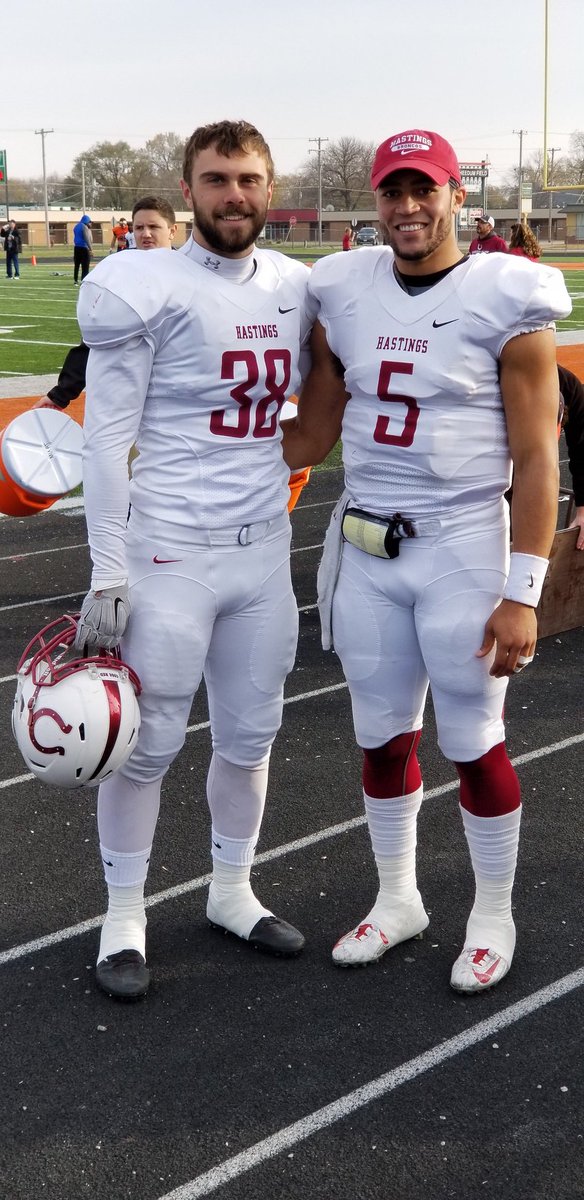 Huskerdogg's tweet photo. Last away game football photos for Hastings senior class! #ClassOf2018 #CodeRed #5Cloyd #Broncos #HastingsCollege #Midlands #GPAC
https://t.co/YxtDUi7ILf https://t.co/iSR4988jx0