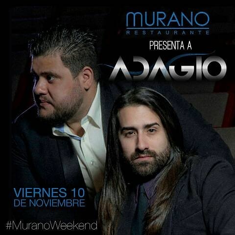 Hoy el grupo Adagio en nuestro #MuraniWeekend