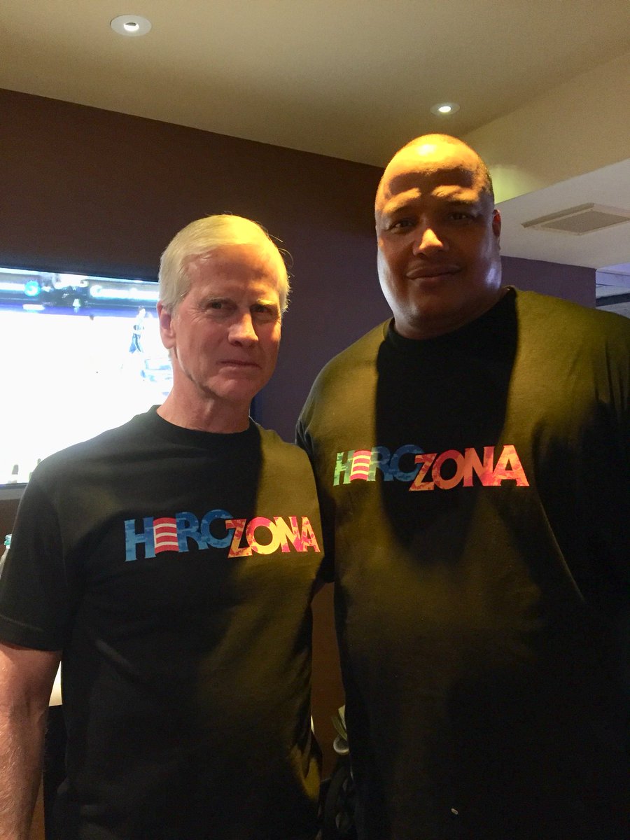 With @HeroZonaVet founder and great Army combat vet Alan AP Powell. Putting his energy and creativity to helping vets transition. Hooah!