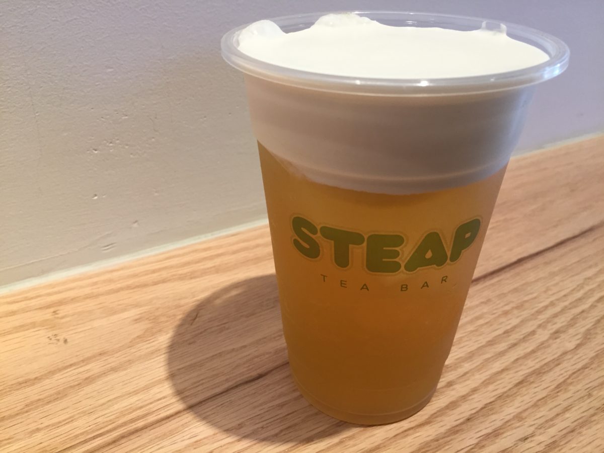 Cheese Tea. It’s Real, It’s Available at Steap Tea Bar, and It’s Quite Good sfwk.ly/2iMo0Gn