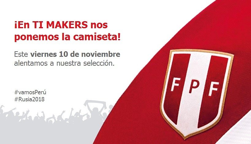 ti_makers's tweet photo. #VamosMiSeleccion
#ArribaPeru
#HoyTodosSomosPeru
#ArribaPeru
#Hoyganamos
#unasolavoz
#timakers
#pasionporelperu https://t.co/QYLnDx9Lk1