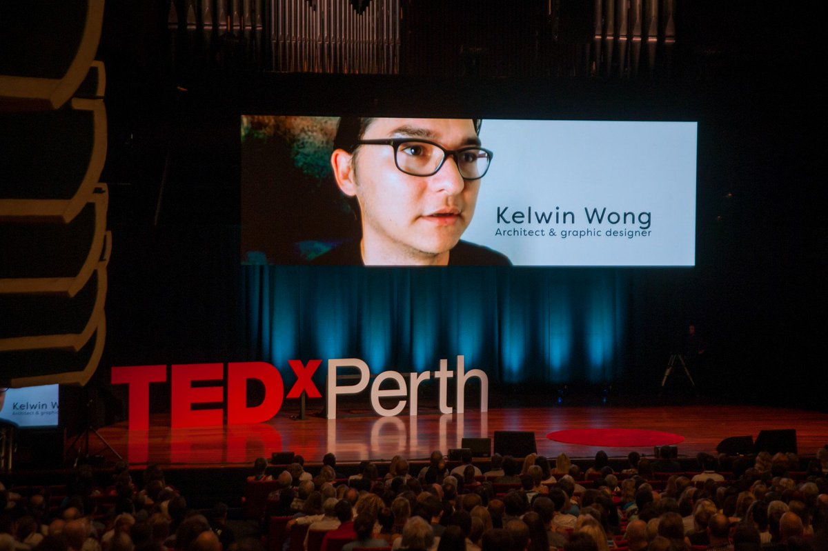 TEDxPerth's tweet photo. @kelwinwong, Architect &amp; Graphic Designer,  is the man behind our visual identity for #TEDxPerth 2017. In a short film he shares what he discovered about himself and about the City we all call home during his #posterchallenge #waarchitecture #perthdesign #pertharchitect https://t.co/9MbZRMDuXt