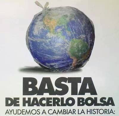 Seamos cuidadosos con el medio ambiente
Reduzcamos el uso de bolsas plasticas