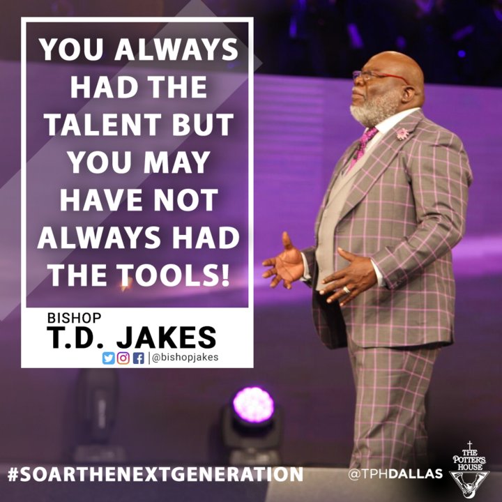 TPHDallas's tweet photo. โYou Always Had The Talent But You May Have Not Always Had The Tools!โ - @BishopJakes #SoarTheNextGeneration #tphimpact https://t.co/xdw1zVDtwS
