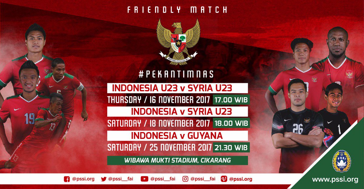 officialvpc's tweet photo. Pekan Timnas, di Cikarang. Minggu depan. Apa daya, kamimah cuma bubuk ranginang :D https://t.co/biVorpjF1U