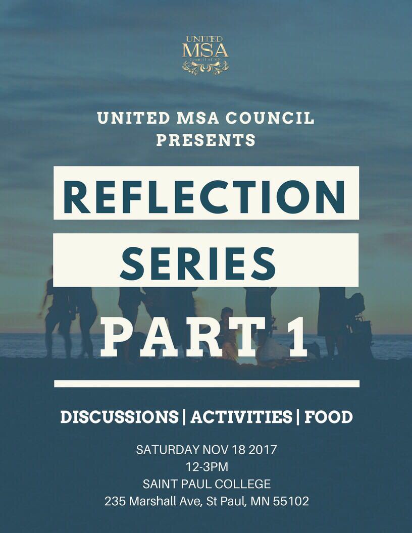 UMC_MN's tweet photo. Asalamualaikum everyone!!! The Council is excited to have you all join us next Saturday the 18th. This is a 2 part series  which will be focusing on self enrichment. The part 2 will be coming up next month isA. Sooo make sure to join us and please share it with your MSA peeps! 😃 https://t.co/R56sHI7Eva
