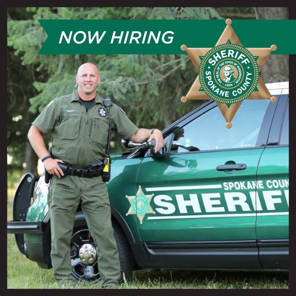Anyone wanting to be a Deputy? Already a Deputy &amp; want to come join our team? We’re hiring!! Still!! spokanecounty.org/1552/Civil-Ser… 💙