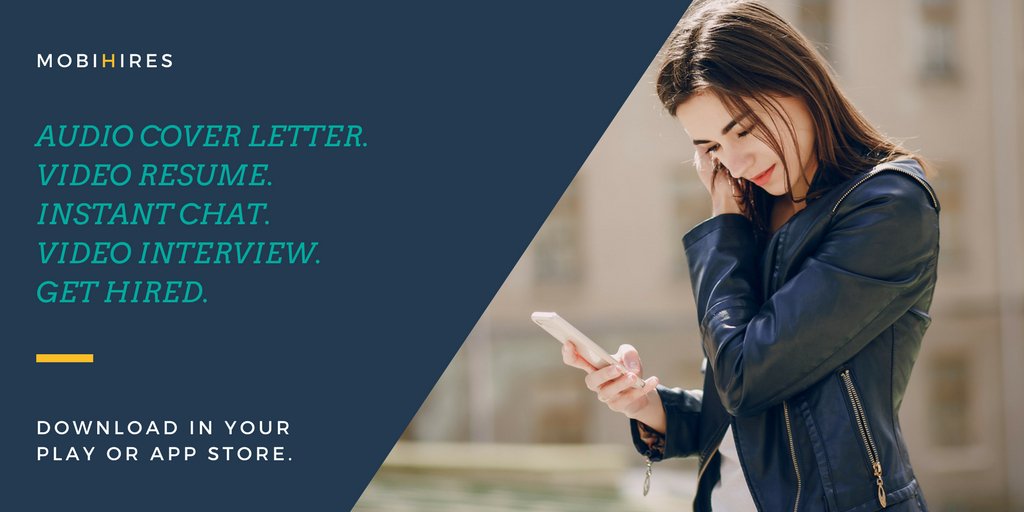 mobihires's tweet photo. We've got all the features you need right there in our app. Download to #GetHired now! #MobiHires #JobSearch https://t.co/4ORNpT6MbT