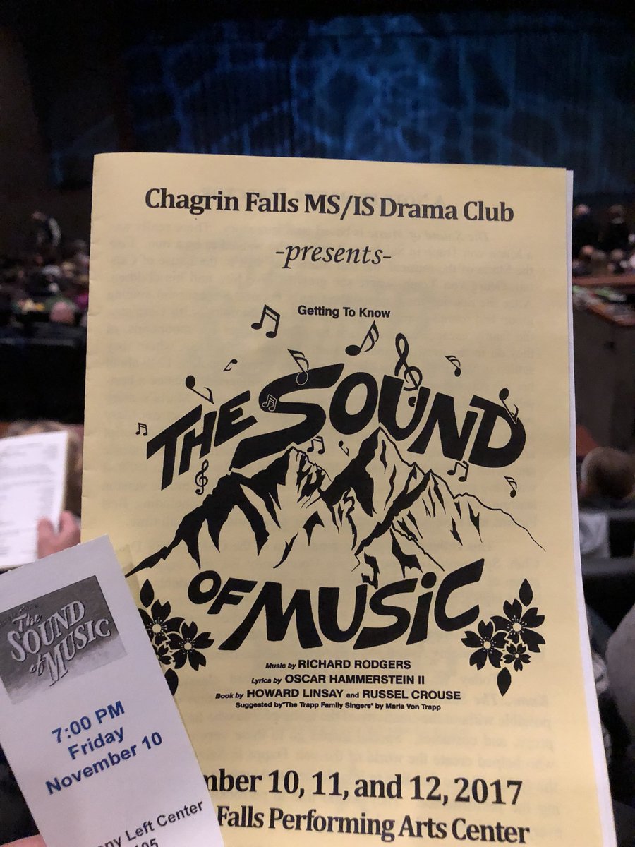 MooreCFMS's tweet photo. Brenna, it was an honor to be your understudy, but it was not needed! The entire show was fantastic! #soundofmusic #CFEVS #CFPAC https://t.co/ZeI9Ngr49s