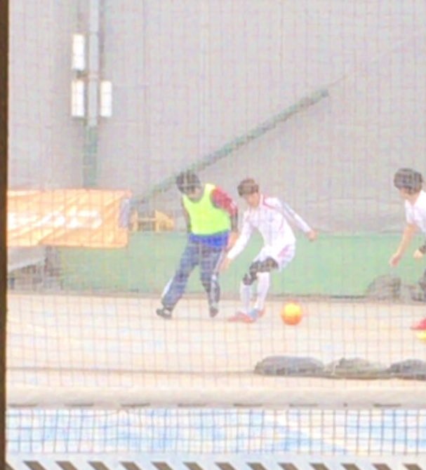 moritamal's tweet photo. 待って、、、やばい💜
関ジャニの村上くんとキスマイの千賀くんがフットサルしてる💓

ゆっこママもいるし♪♪ https://t.co/Ok12yTB7na