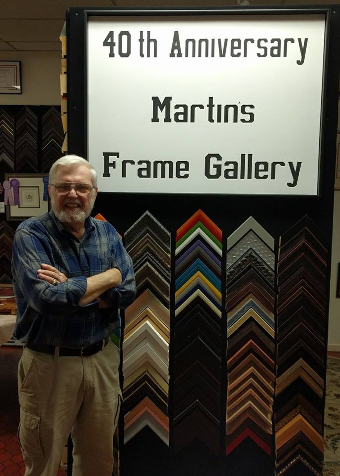 MartinsGallery's tweet photo. Join us tomorrow 10:00 am to 5:00 pm as we Celebrate 40 years in business. #HanoverPA #art #customFraming #masterFramer #shopLocal https://t.co/kD31NGPAL1
