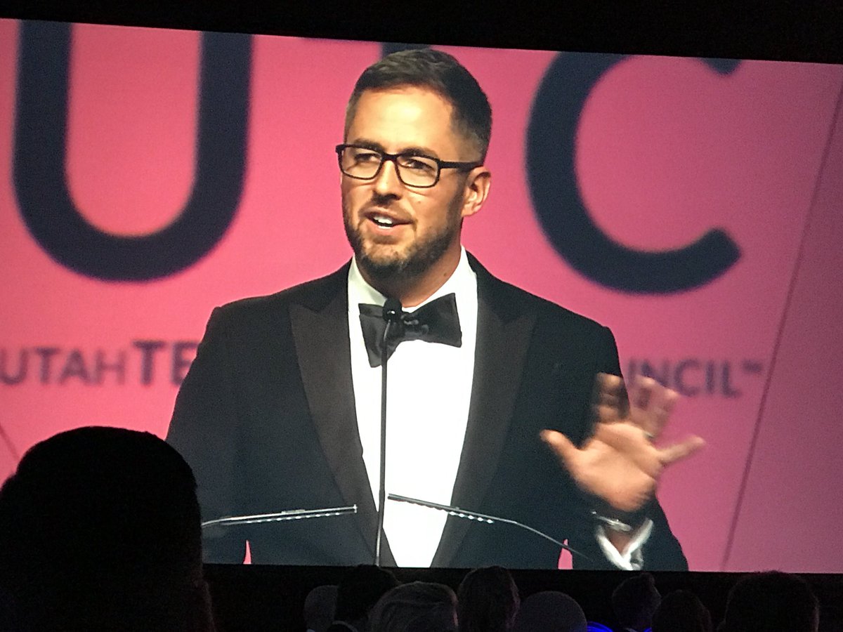 CarineClark's tweet image. Congrats @skonnard for your induction into @utahtechcouncil Hall of Fame. Showing us how to be an excellent founder/CEO and a great human. #manofthehour #democratizingtechnology 1 mind at a time.