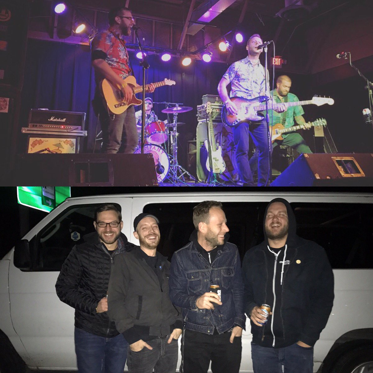 EncapsulatedRec's tweet image. Had a blast in Omaha with Company Retreat at @lookoutlounge opening for @IronChicTheBand! Super cool spot, make sure to check it out if you're in Nebraska! Also, go see Iron Chic on this tour! They sounded great and the new record riiiiiiips.