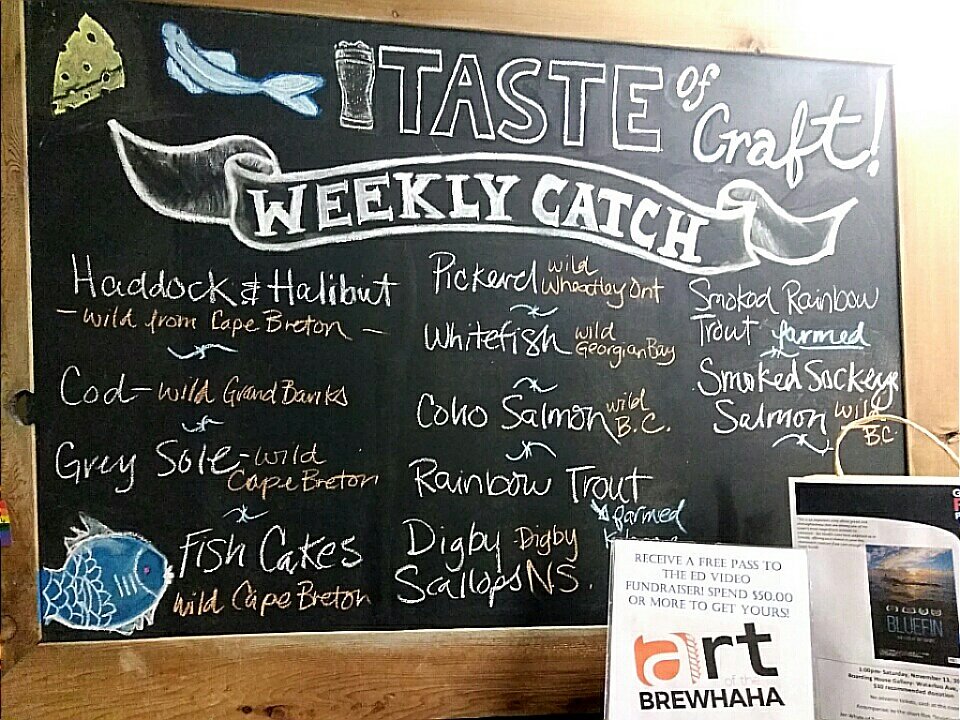 Taste_of_Craft's tweet photo. The Catch is in! Carefully sourced, 100% Canadian #sustainableseafood  &amp; fish @GuelphMarket #gethooked  #TheWeeklyCatch 🐟 https://t.co/liTChUWdKV