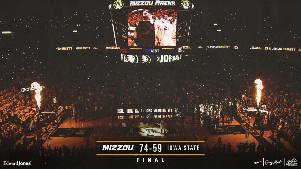 FINAL! 

The <a href="/CuonzoMartin/">Cuonzo Martin</a> Era begins with a W. 

#MIZ 🐯🏀