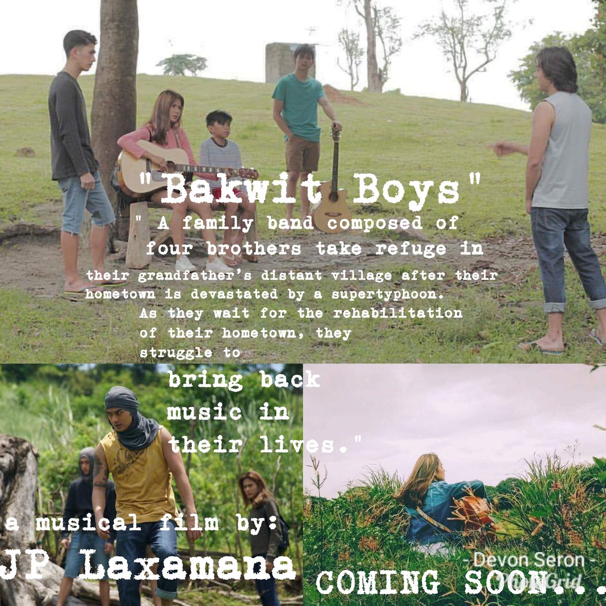 DEVONline_SQUAD's tweet photo. Don't miss the OFFICIAL #BakwitBoysTeaser later at 6PM! 
- a musical film by direk @jplaxamana 
starring our very own @devonseron17 .

© https://t.co/g24GnwylL4