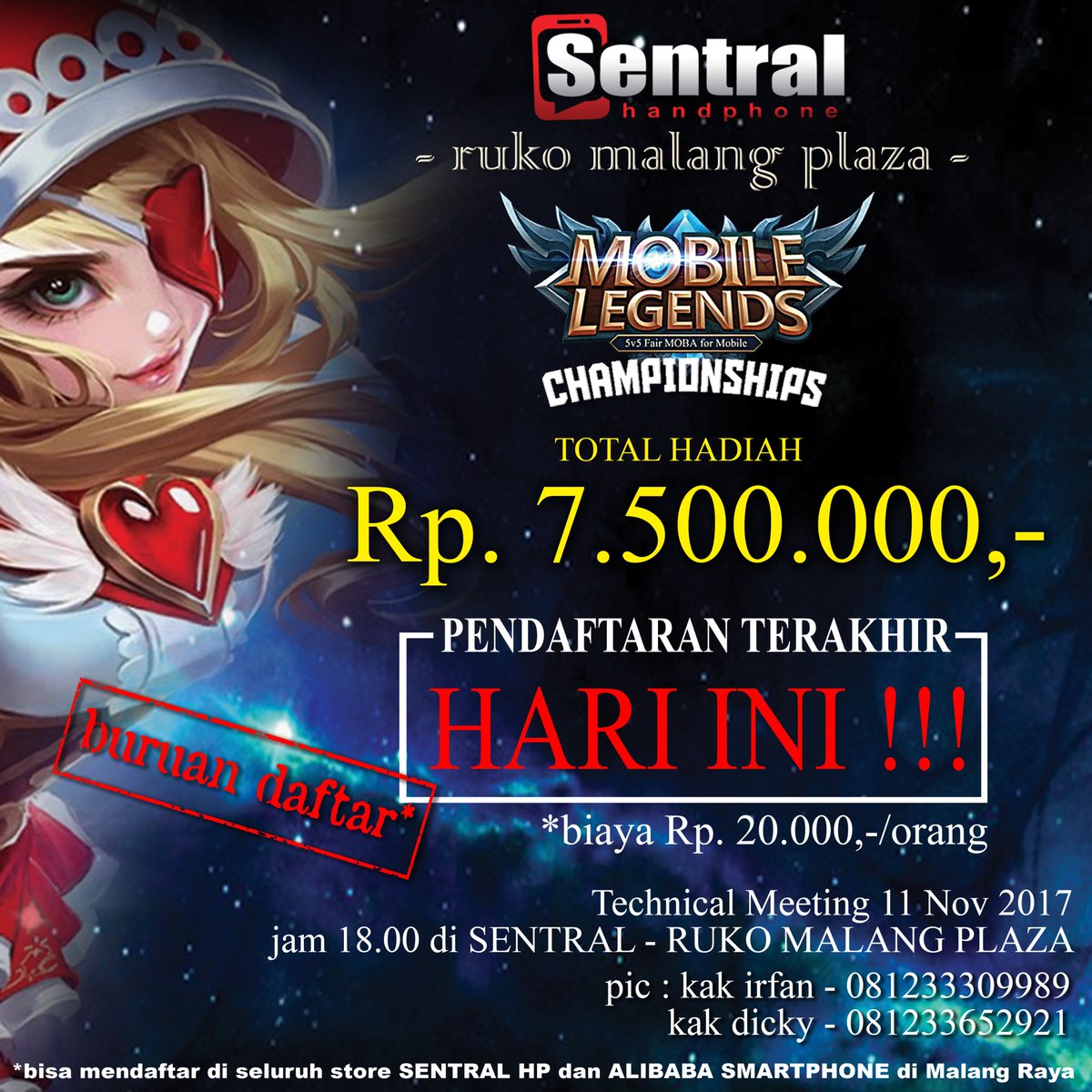 sentral_group's tweet photo. SEGERA DAFTAR DI STORE SENTRAL DAN ALIBABA TERDEKAT SE-MALANG RAYA https://t.co/N5VDcDLAF6
