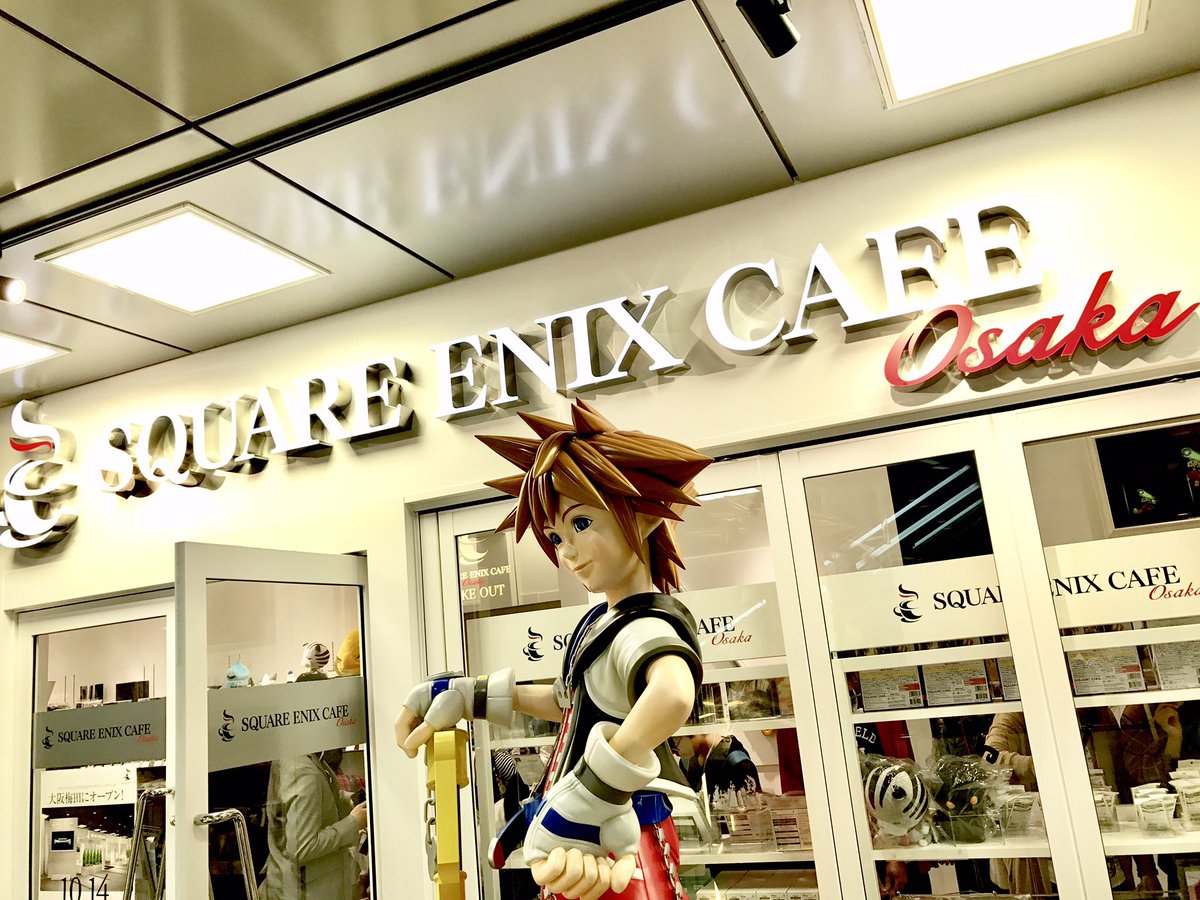 The Square Enix Café in Osaka Will Have Its Last Day on August 31
