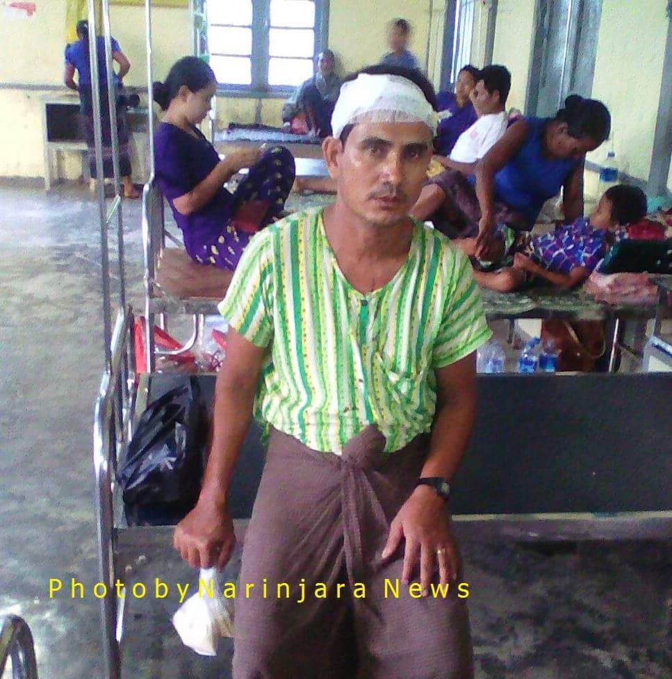 koko3397_zaw's tweet photo. Another # Bangali# Terrorists attacked local ethnic in minpya yesterday. https://t.co/QOb8YG8fWn