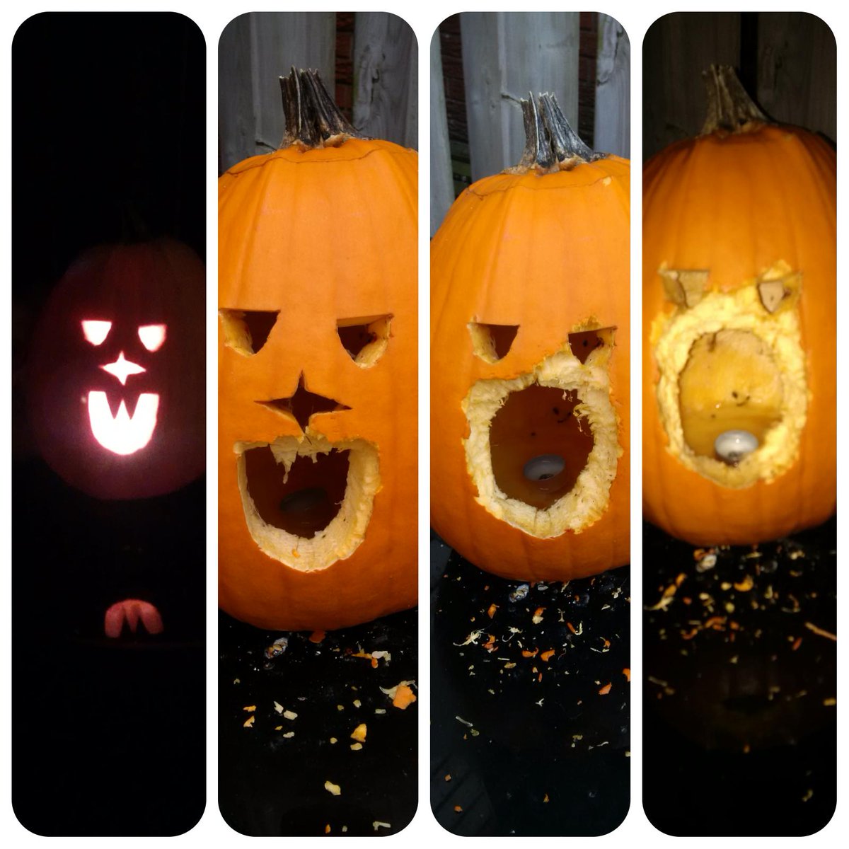 chantaldiane's tweet photo. #jackolantern #squirrels https://t.co/JUGoZIcrVT