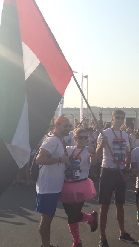 ActivelifeDaman's tweet image. #ActiveLifebyDaman team is happy to share this great experience with our awesome crowd!#ColorRunUAE #UAEHealthmovement