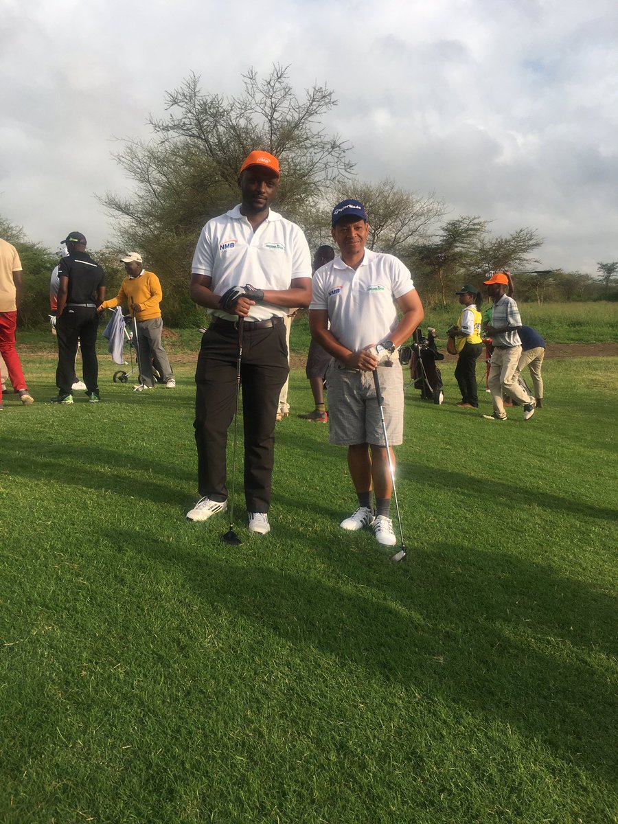 NMBTanzania's tweet photo. Goodmorning! The NMB Golf Team is in action today at #KiliGolf2017
We are proud bronze sponsors of the tournament #NMBSports https://t.co/Wh8oPqLEdw