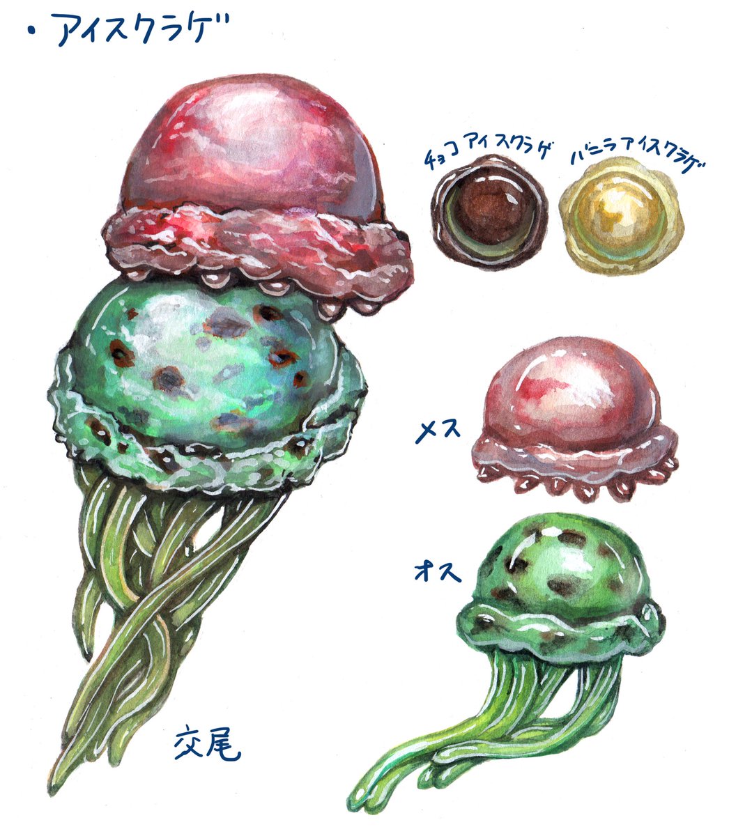 チョーヒカル V Twitter アイスクラゲ