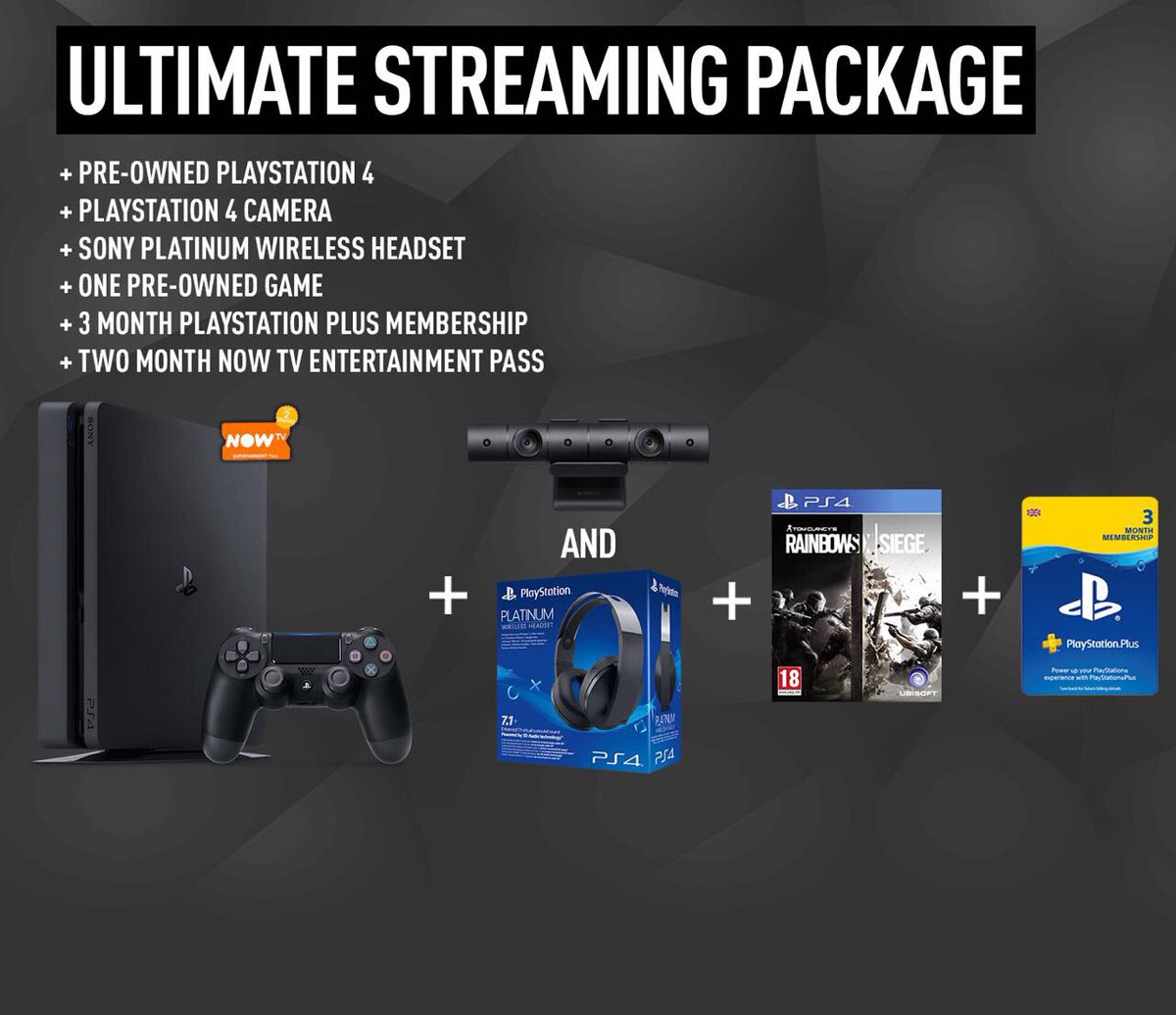 GAMELewisham's tweet image. Calling all wanna be You tubers ! Check out these #StreamingBundle offers on #PS4 #GetReadyToSTREAM #GameLDN Ask the team instore for more info