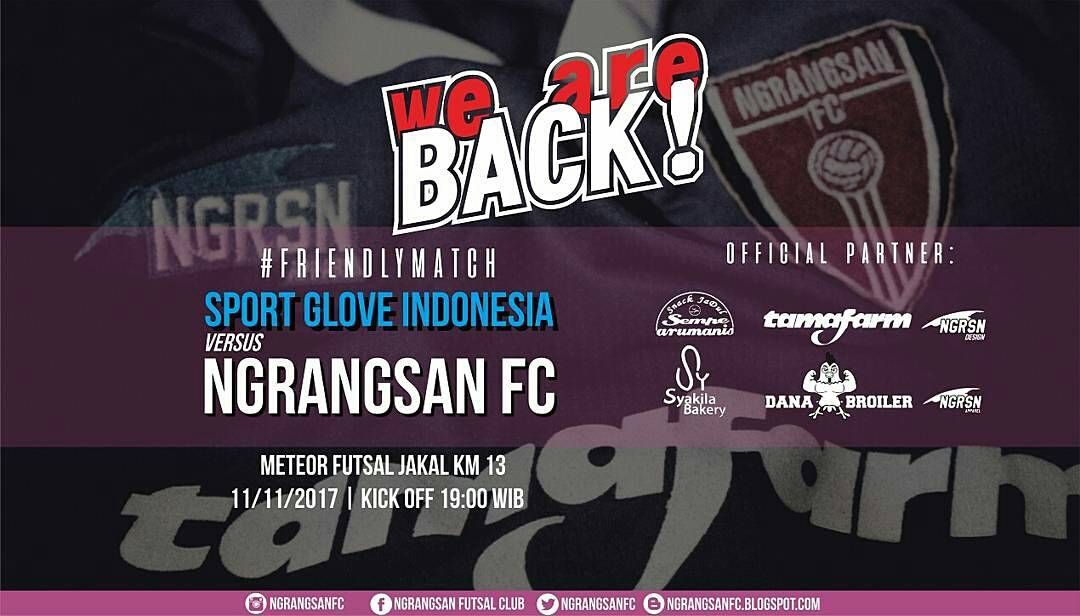ngrangsanfc's tweet photo. #WeAreBack! 
#NFCday https://t.co/WacoDrMgVv