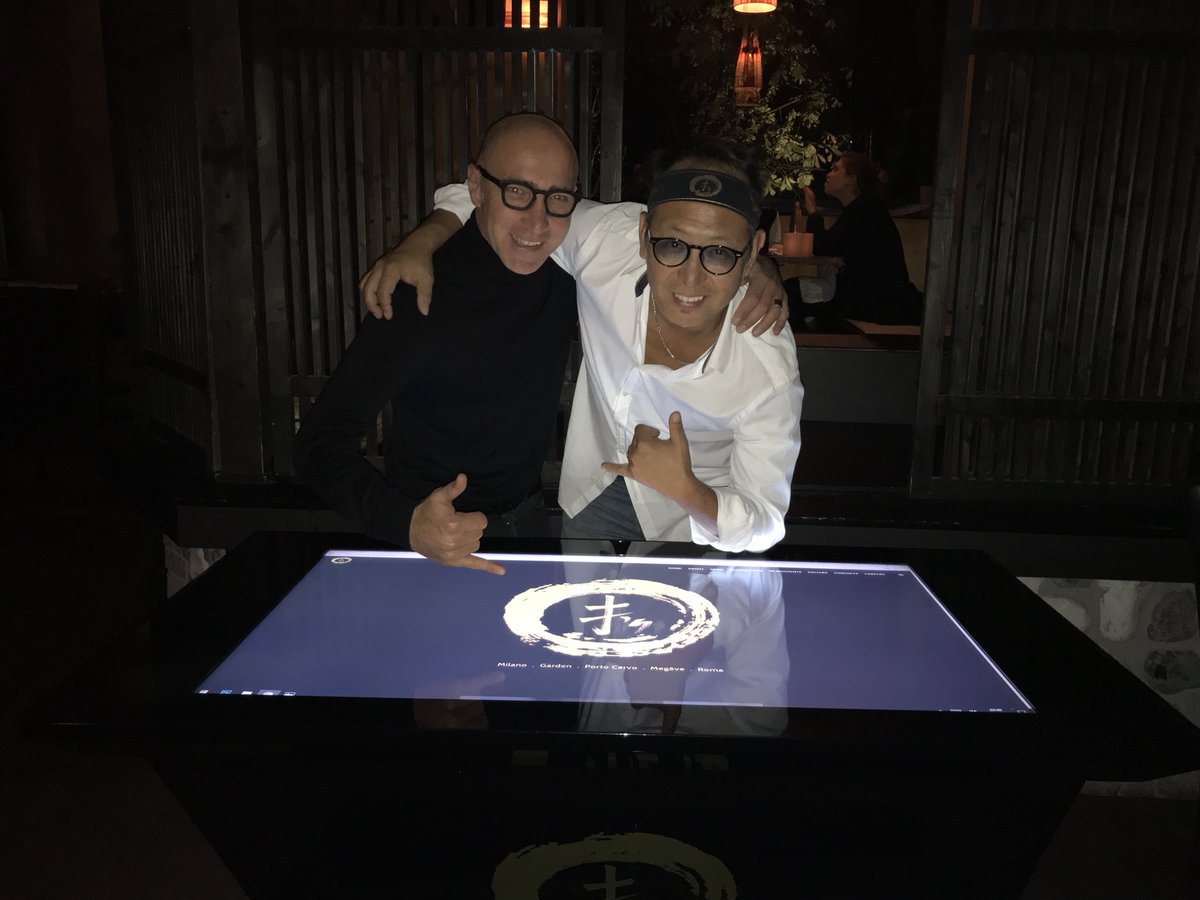 d_tableitaly's tweet photo. D-Table Conquista il Finger’s Garden Milano
Roberto Okabe, ha deciso di inserire uno dei tavoli D-Table creato dal designer Danilo Cascella. https://t.co/V1e2WO4RGK
