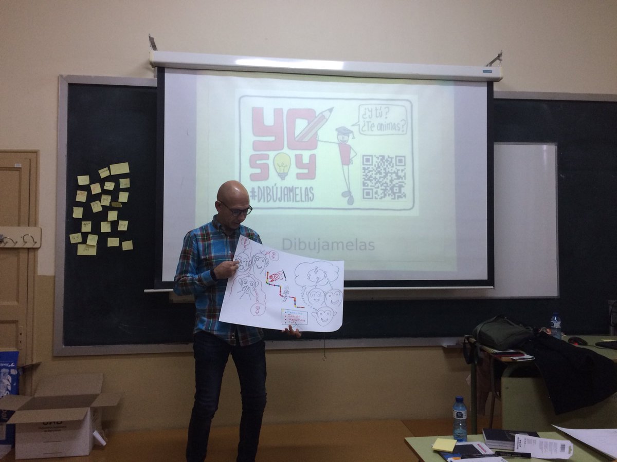 AgoraAbierta's tweet photo. Productos finales #sketchnotes #murovisual #mejora #CFOL17 #visualthinking https://t.co/wOOhvjZ0gI